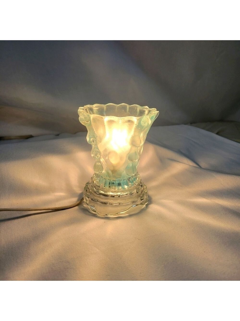 Glass Dimmable Light Oil Lamp Lookalike